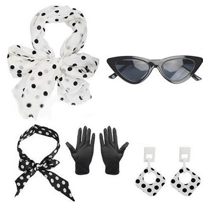 5 Pieces 1950s Women Costumes  - Women'S Accessories In The 1950S recension och pris