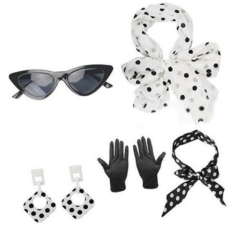 5 Pieces 1950s Women Costumes  - Women'S Accessories In The 1950S recension och pris