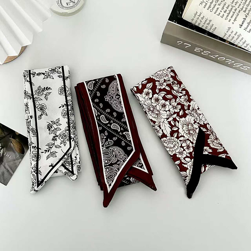 Luxury Fashion Woman Skinny Si - Silk Scarf Square recension och pris